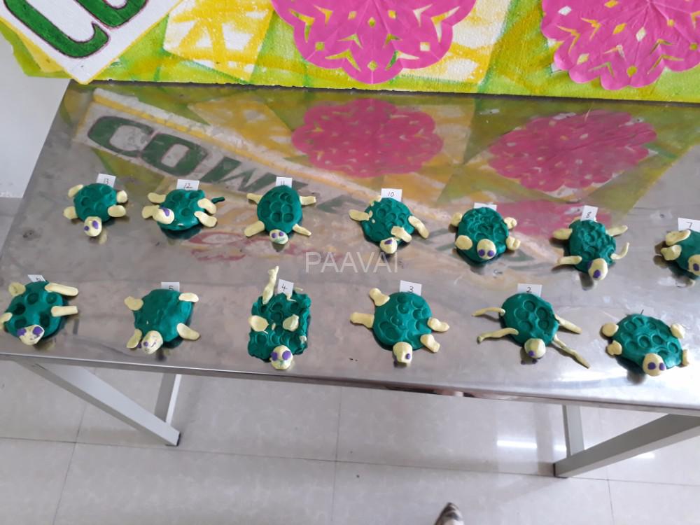 Clay Moulding Competition Paavai Vidhyashram Primary School